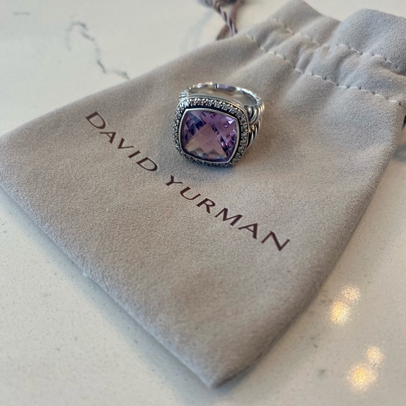 David Yurman Jewelry - David Yurman Size 8 Amethyst 14mm Albion Ring